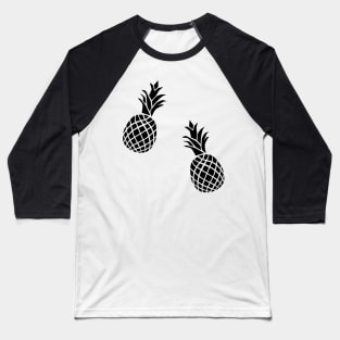 pineapple pattern Baseball T-Shirt